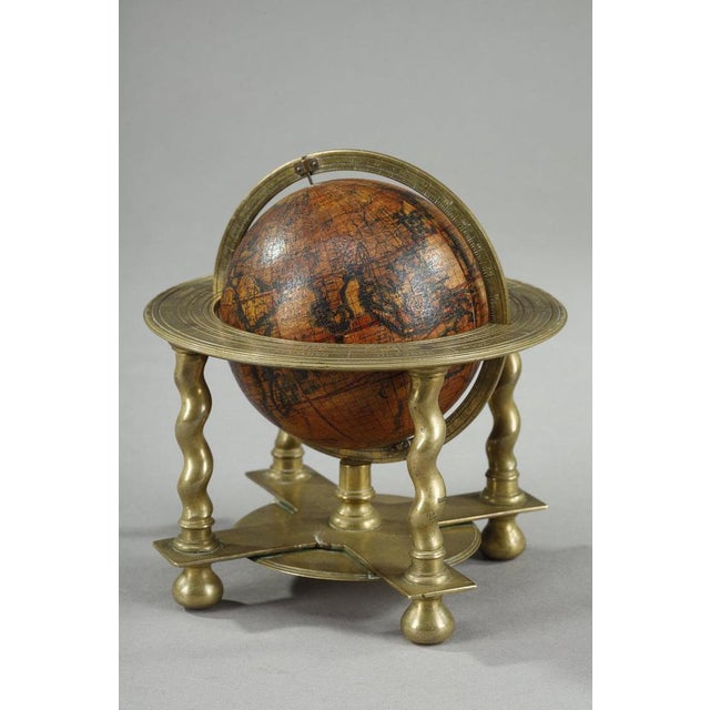 17th Century Celestial and Terrestrial Globes by Vincenzo Coronelli, 1697, Set of 2 For Sale - Image 16 of 18