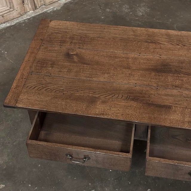 18th Century European Oak Country Coffee Table For Sale - Image 14 of 16