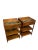 Brown Pair of Antique 1920s–1930s Regency Revival Mahogany Side Tables With Integral Jardinières For Sale - Image 8 of 11