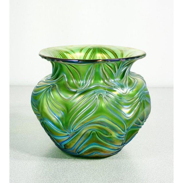 Formosa Crete Vase in Blown Glass from Loetz, 1902 For Sale - Image 3 of 9