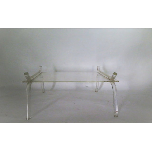 1970's Plexiglass Bed Tray Chairish