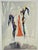 Salvador Dalí (1904-1989) Paradise 27: Dante and Two Angels Color wood engraving Unsigned On BFK Rives wove paper, 26 x 33...