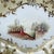 Antique Victorian Yellow & Gold Porcelain Serving Dish Platter Pierced Handles For Sale - Image 4 of 5