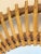 Wood Round Bamboo Mirror, 1970s For Sale - Image 7 of 9