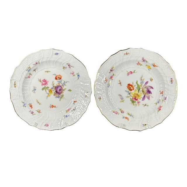 Wilhelm II Neubrandenstein Plates from Meissen, 1893-1915, Set of 2 For Sale - Image 13 of 13