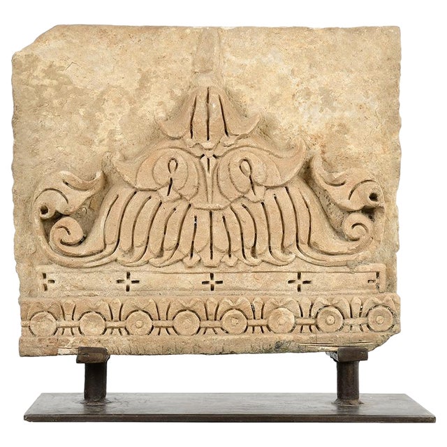 Wall Mounted Architectural Element on Base For Sale