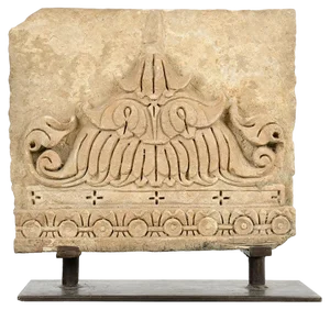 Wall Mounted Architectural Element on Base