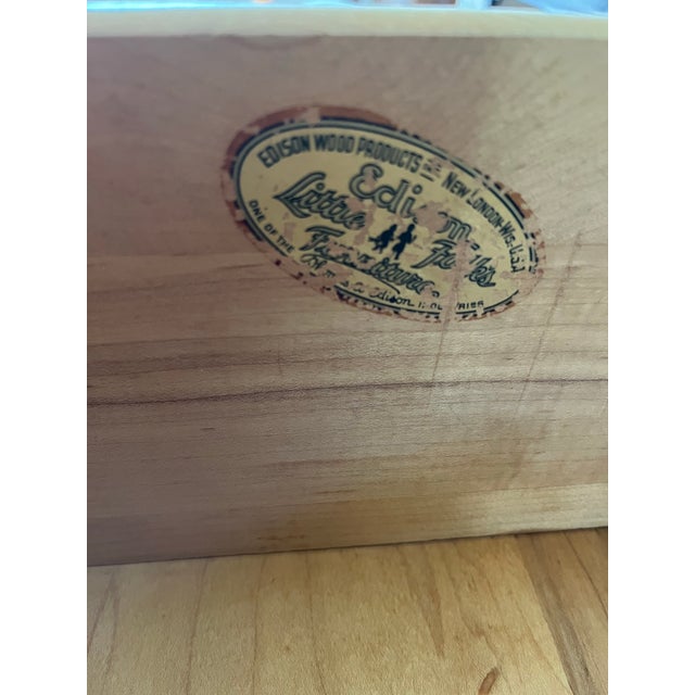 Celadon 1920s Child’s Three Drawer Dresser For Sale - Image 8 of 8