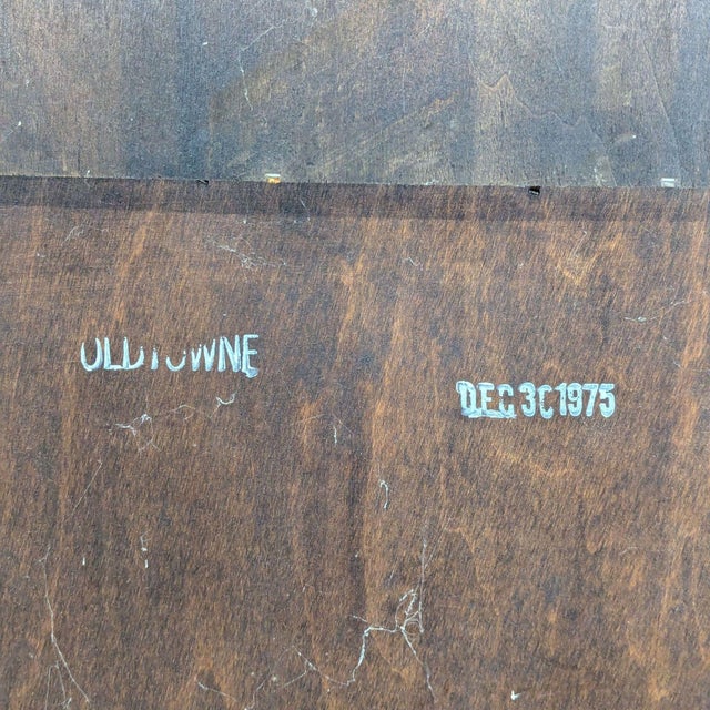 1970s Statton Furniture Queen Anne Style Armoire Wardrobe For Sale - Image 9 of 9