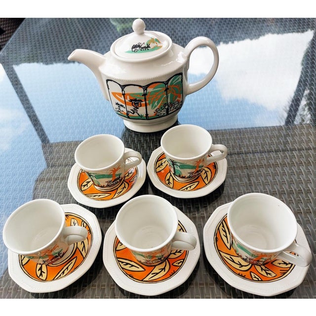 Vintage Coffee Set by Javier Mariscal, England, 1990s, Set of 11 For Sale - Image 15 of 15
