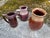 Ceramic Hand-Thrown Studio Ceramic Vase with Beige Flow Glaze on Reddish-Brown Glossy Glaze, Germany, 1960s For Sale - Image 7 of 15