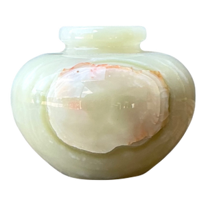 Vintage Stone Onyx Vase