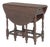 Jacobean Style Rosewood Gate Leg Drop Leaf Table For Sale