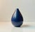 Blue Glazed Marselis Vase by Nils Thorsson for Aluminia, 1950s For Sale - Image 3 of 9