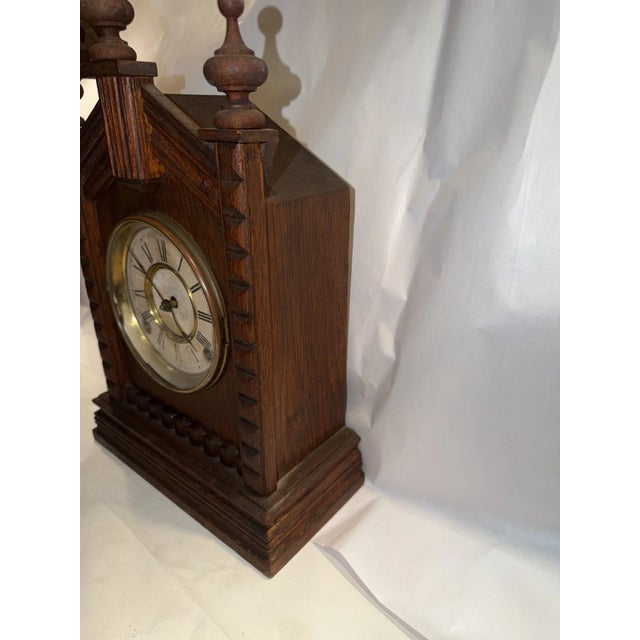Antique Ansonia Mantel Clock -“Turkey” Model For Sale In Los Angeles - Image 6 of 9