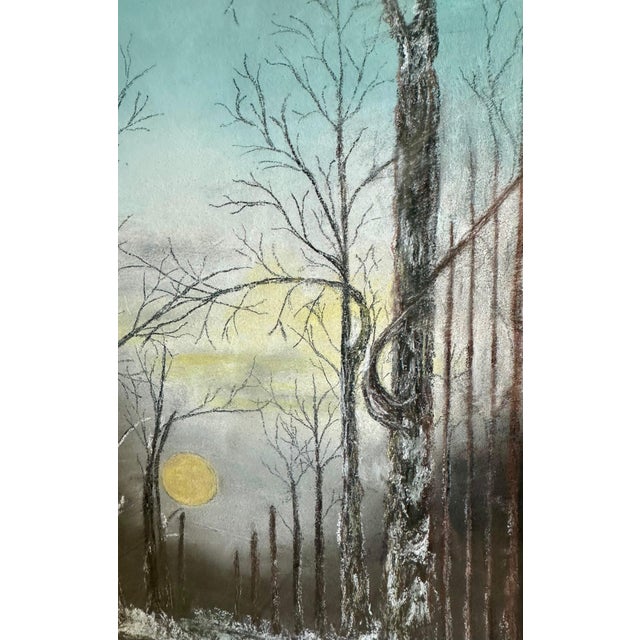 Tonalist Pastel Landscape Painting by Lori Gergens For Sale In Palm Springs - Image 6 of 15