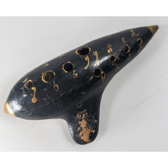 20th Century Italian American Terra Cotta Pottery Ocarina Musical Instrument For Sale In New York - Image 6 of 11