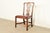 Baker Furniture Company 18th Century Antique Thomas Chippendale Period Carved Mahogany Side Chair or Dining Chair For Sale - Image 4 of 12