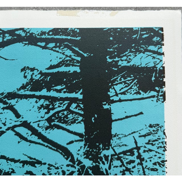 Albert Frank Quinlan Limited Edition Color Lithograph "Wet Snow" 1975 For Sale - Image 12 of 13
