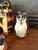 Hand-Painted Folk Art Cat and Mouse Nesting Dolls - Set of 5 For Sale - Image 6 of 11