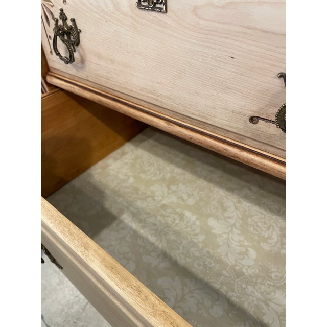 Almond Mid 19th Century Eastlake Carved Dresser For Sale - Image 8 of 8