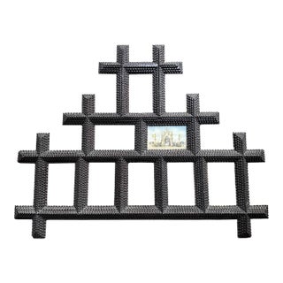 Tramp Art Frame For Sale