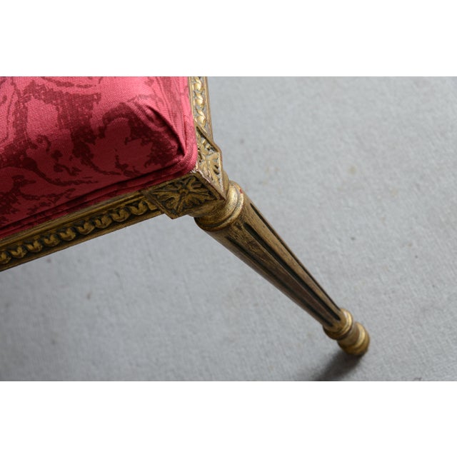 Pair Gilt-Wood Louis XVI Style Benches, For Sale - Image 17 of 17