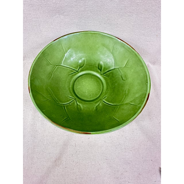 Large Ceramic Pedestal Bowl For Sale - Image 4 of 11