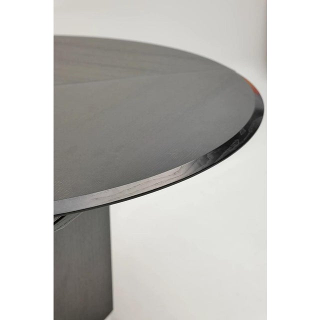 Black Quadrondo Dining Table by Edwin Nagel for Rosenthal, 1980s For Sale - Image 8 of 12