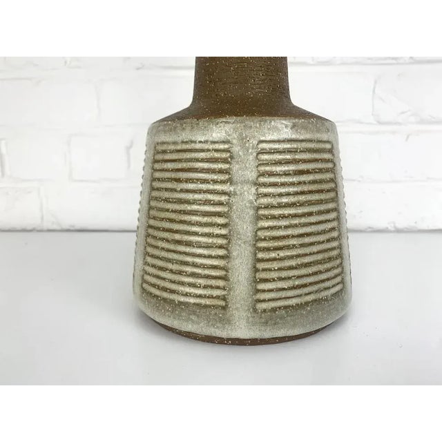 Beige Danish Ceramic Table Lamp by Esben Klint for Le Klint, 1960s For Sale - Image 8 of 13