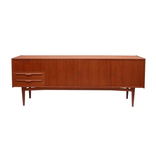 Vintage Sideboard in Teak, 1965 For Sale - Image 14 of 14
