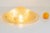 Clear and Golden Murano Glass Flush Mount with Brass Base from Sylcom Lighting, 1990s For Sale - Image 14 of 18