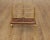 Late 20th Century Decorative Crafts Inc. Regency Style Brass and Cherry Magazine Racks - A Pair For Sale - Image 5 of 13