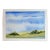 “Quiet Hills Beneath Blue Skies” Original Watercolor Landscape by Nancy Smith For Sale
