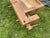 Wood Vintage Rustic Workbench, Germany For Sale - Image 7 of 12