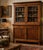 Venetian Charles X Bookcase in Walnut, with Shutter Doors, 19th Century, 1830, in Good conditions. Designed before 1890