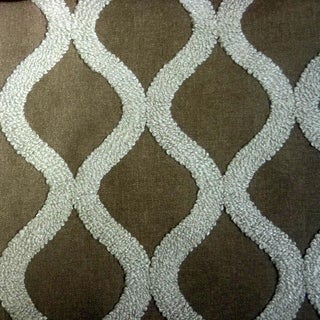 Late 20th Century Marge Carson "Valhalla Wave" Boucle Hourglass Fabric - 2.5 Yards For Sale