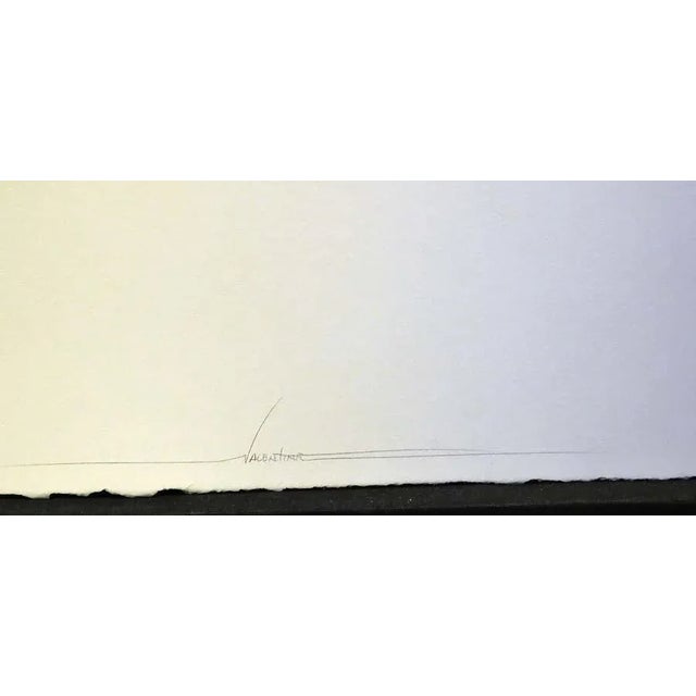 "Cloud Song" Limited Edition Serigraph by Valentine This is an original limited edition serigraph on paper The piece is...