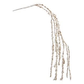 Silver Glitter Branch (Set of 2) For Sale