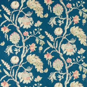 Zoffany Copes Trail Fabric in Como Blue