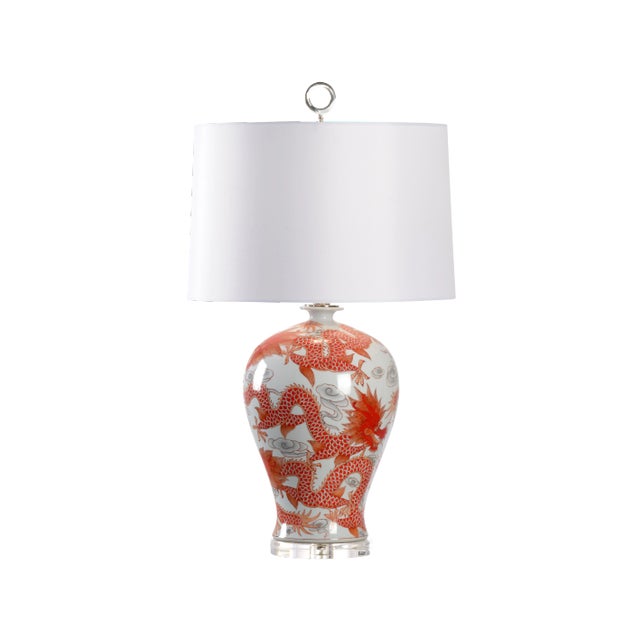 Prosperity Lamp, Red For Sale