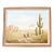 Vintage Framed Oil on Canvas Arizona Desert Southwest Landscape Painting For Sale
