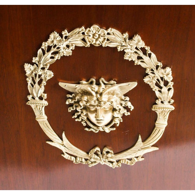 French Empire Revival Ormolu Mounted Desk, 19th Century For Sale - Image 14 of 18