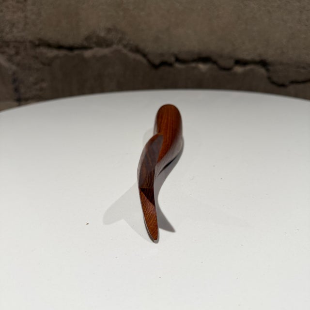 1960s Scandinavian Teak Wood Bottle Opener Attr Arne Basse For Sale In San Diego - Image 6 of 12