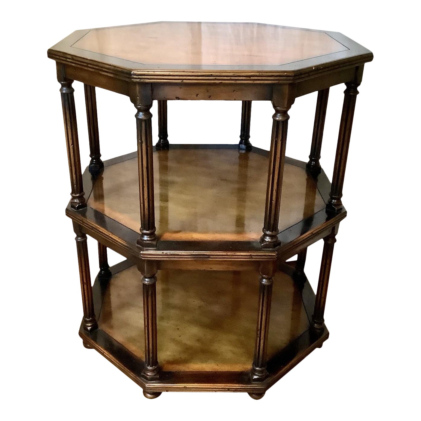 Theodore Alexander Chateau Du Vallois Octagons Of Pine Side Table Chairish