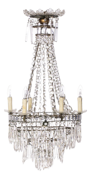 D. Maria Style Chandelier with Metal Structure