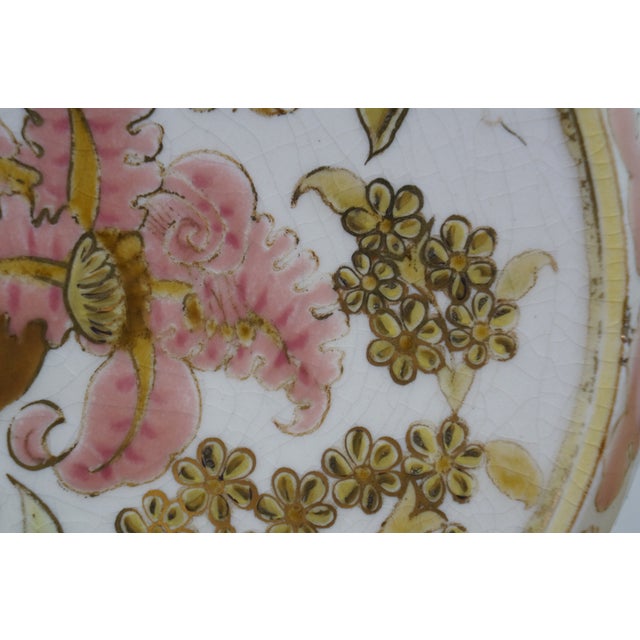 Antique 19th Century Hungarian Zsolnay Pecs Porcelain Faience Ewer Pitcher 16" For Sale - Image 15 of 15