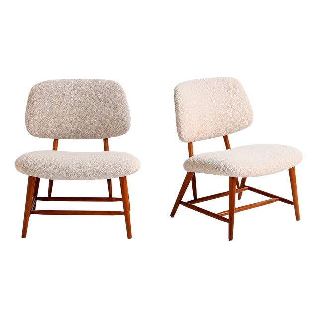 Teve Chairs from Alf Svensson, Sweden, 1950s, Set of 2 For Sale