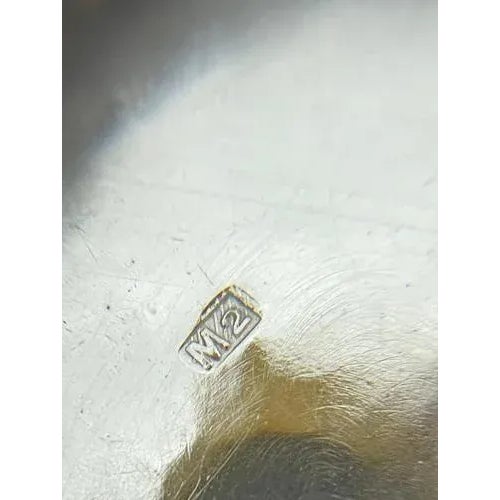 Silver Small Dutch Silver Bowl from Heerens, Schoonoven, 1956 For Sale - Image 8 of 9