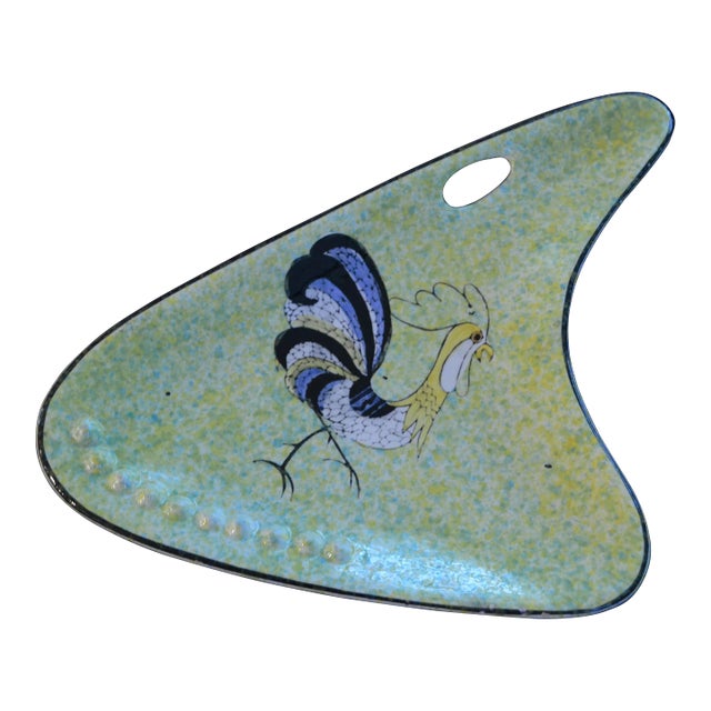 Mid Century Boomerang Shape Ashtray For Sale